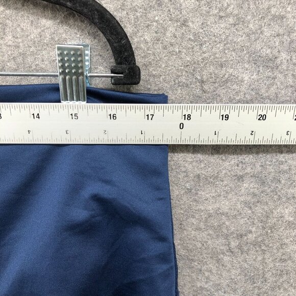 NWT Med Couture Maternity Scrub Pants Womens M Navy Blue Over Belly Straight - Picture 7 of 12